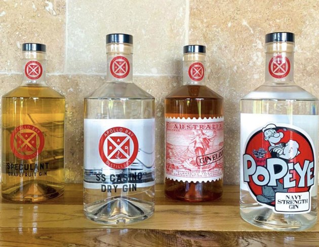 The SS Casino Gin from Apollo Bay Distillery, sold between 5-7 June at the Great Ocean Road Brewhouse were not correctly sealed and did not have a shrink label seal on pack. (Image from Apollo Bay Distillery website.)