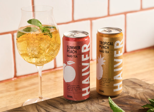 Independent Geelong distillery, Haiver Spirits, is shaking up the ready-to-drink (RTD) category for summer, with the launch of Haiver Hard Tea, one of the first brewed hard teas in Australia.
Source: Haiver Spirits
