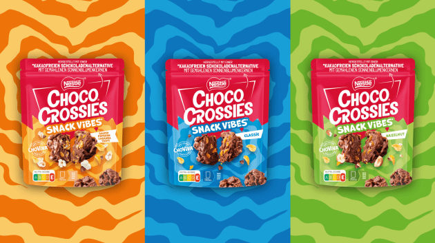 Nestl&eacute; Choco Crossies Snack Vibes using ChoViva.