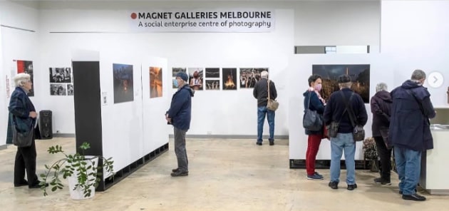 Exhibition in MAGNET gallery. Image: Magnet Gallery Instagram