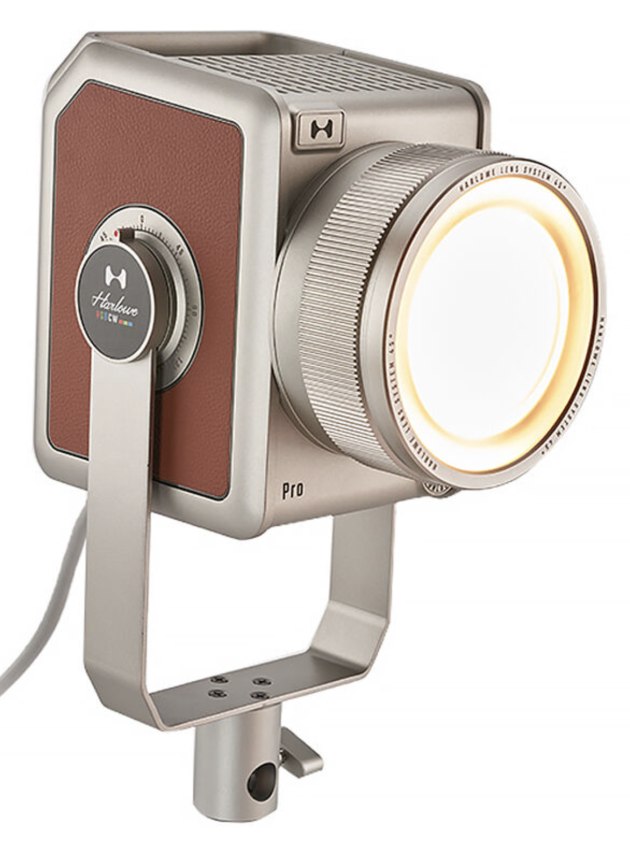 Harlowe Pro 300 Spectra RGB LED Light (approx $3,000+). Image: Harlowe