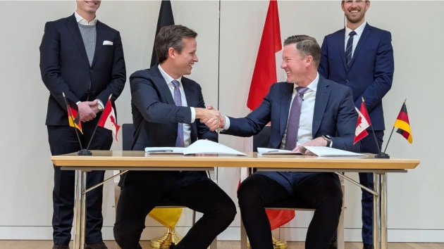 TKMS and E3 Lithium have signed a Teaming Agreement to establish a strategic framework for cooperation in support of Canada&rsquo;s future submarine capabilities under the Canadian Patrol Submarine Project.

Credit: TKMS