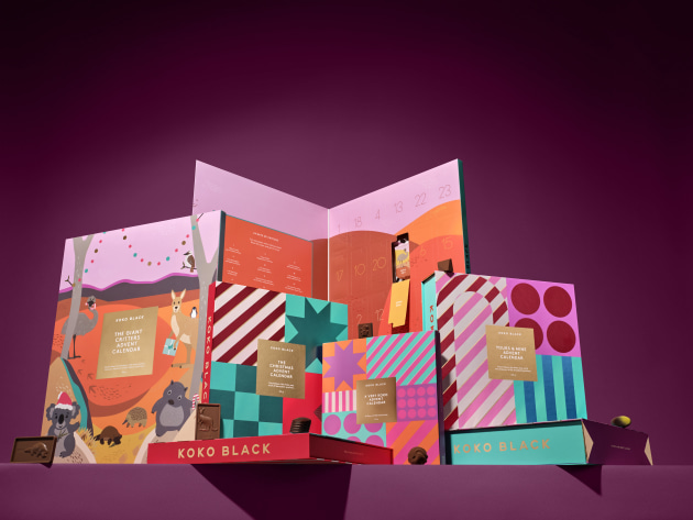 Chocolate atelier, Koko Black, has brought back its advent calendars for the 2025 festive season, launching this year with bold new packaging and a brand-new calendar.
Source: Koko Black