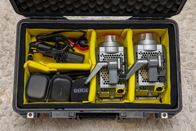 The AIR 1535 (Carry-On) with movable inserts is a workhorse. Photo: Tim Levy