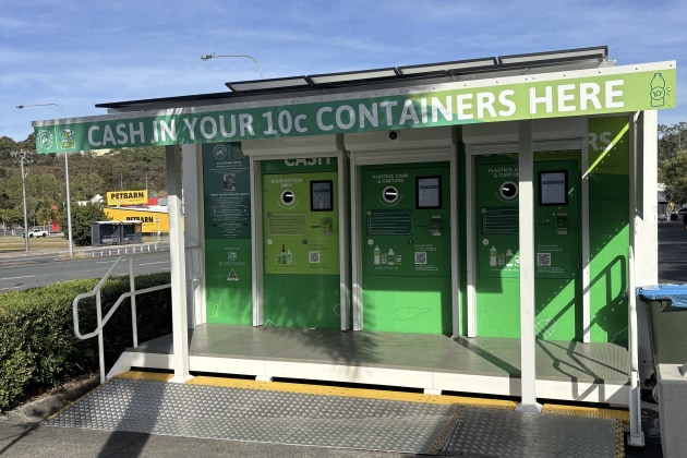 Queensland’s first solar-powered Containers for Change Reverse Vending Machine (RVM) has opened in Mackay.