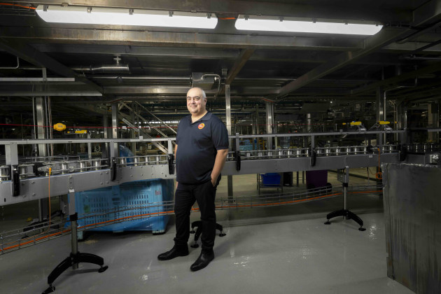 SPC Global CEO, Robert Iervasi, at its Shepparton facility.