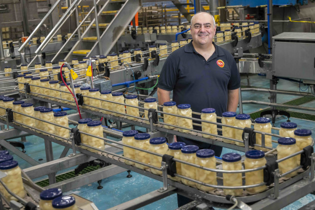 SPC Global CEO, Robert Iervasi, at its Shepparton facility.