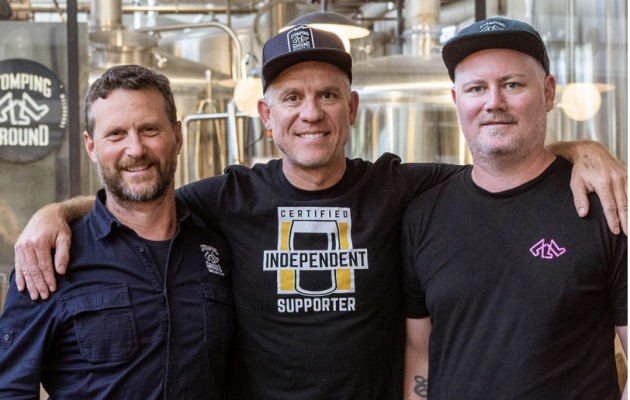 Stomping Ground founders Guy Greenstone, Steve Jeffares, and Justin Joiner