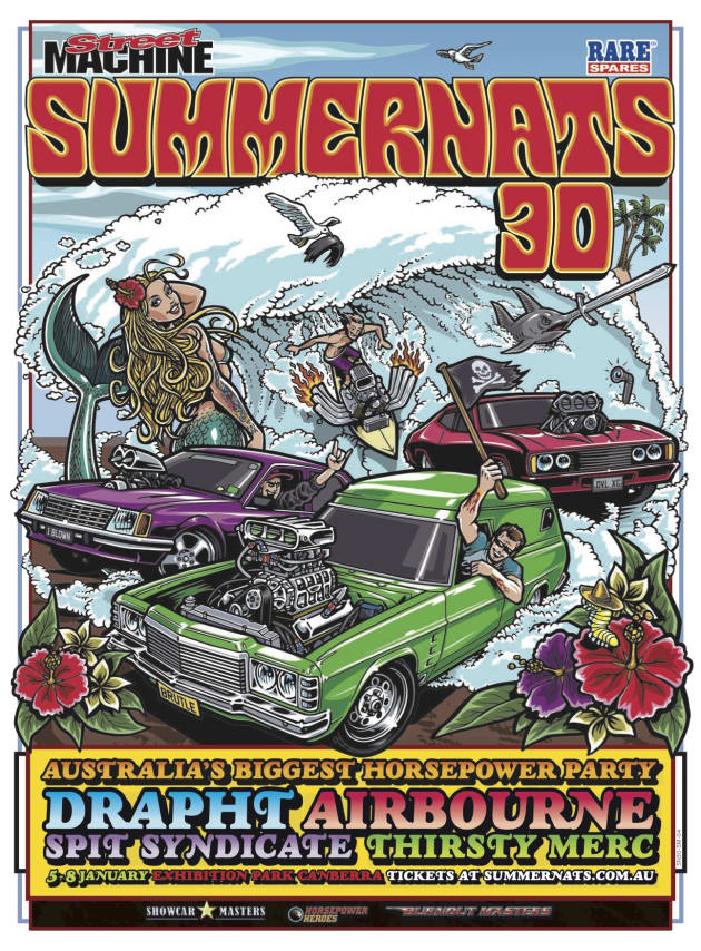 Win Summernats tickets Australasian Paint & Panel