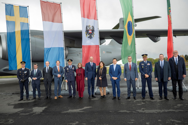 Sweden orders four Embraer C-390 Millennium as part of joint European procurement.

Credit: Embraer