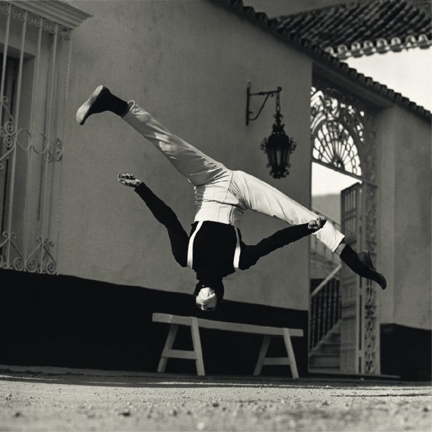 Sylvie Guillem, photographed for Elle UK, 1989
Photo: Gilles Tapie. Supplied by Prix de Lausanne.