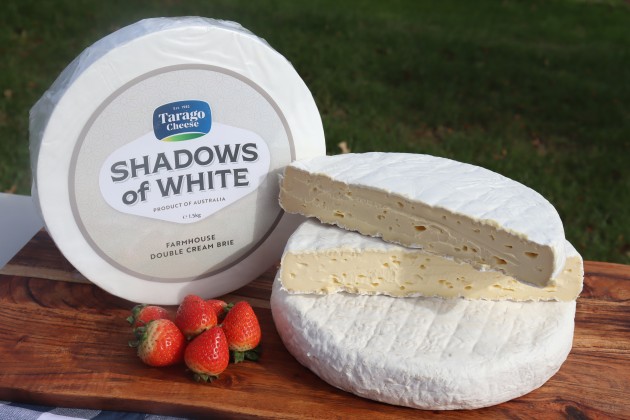 Tarago Cheese is launching Shadows of White – a soft, creamy brie that is the latest addition to the Shadows series, also including Shadows of Blue and Shadows of Red.
Source: Tarago Cheese
