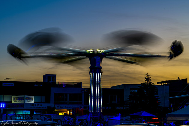 Taylor Aspinall, Night time ride