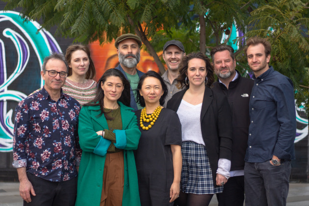 The team behind the Phantm AI launch; Ed Whitehead second from right.