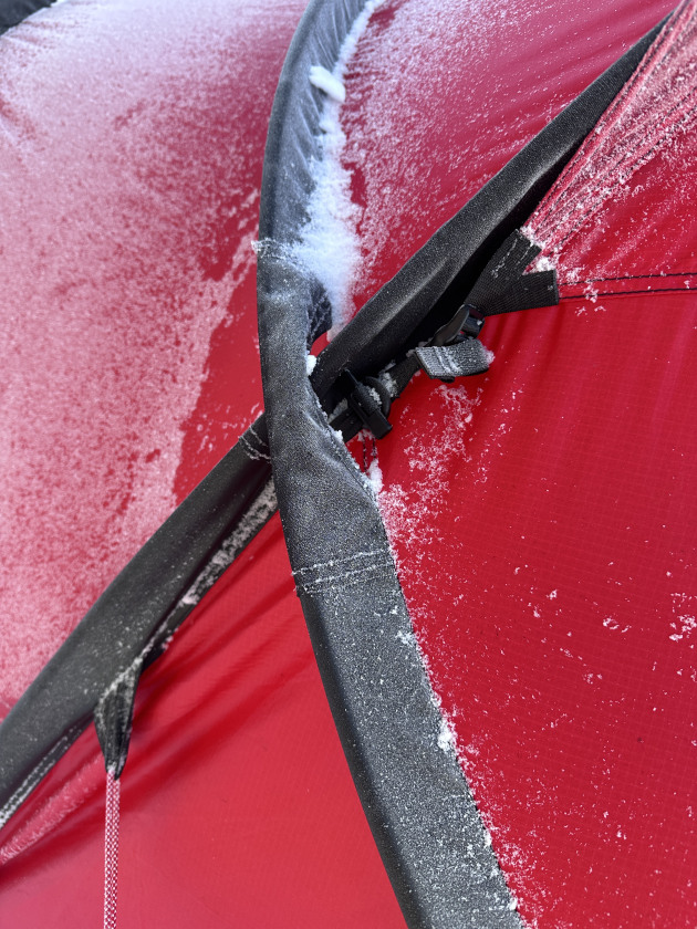 External poles did their job.