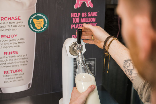 The Udder Way – refillable milk keg system