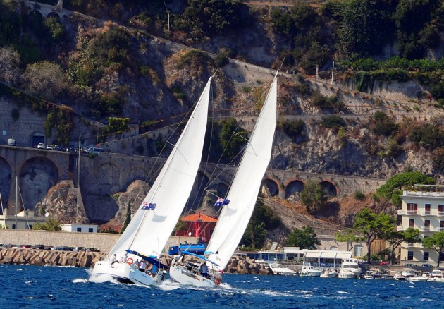 Amalfi. Photo Mariner Boating Holidays.