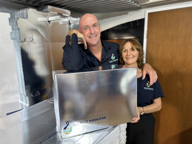 The gamechangers behind the Koolpak solution: Tom and Kath Long