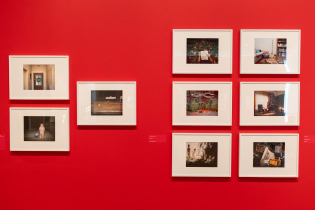 Trent Parke &ndash; The Christmas Tree Bucket exhibition at NGA 2025. Photo: Tim Levy