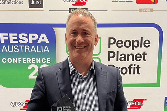 New Fespa Australia vice-president: Troy Cavanagh of ImageBox Group