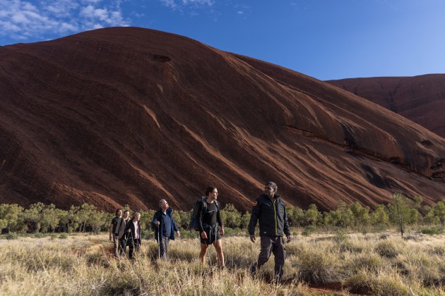 Day 4: Base of Uluru walk with Anangu. TWC