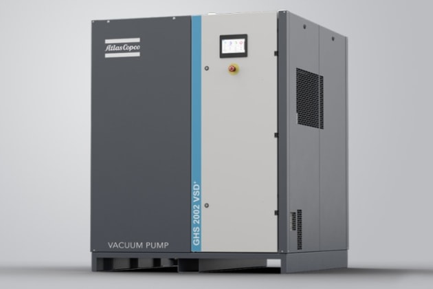 GHS 1402 VSD+ oil-injected screw vacuum pump