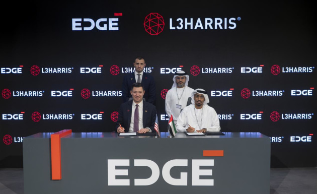Edge and L3Harris Technologies have signed a Memorandum of Understanding to further their collaboration in the UAE. 

Credit: Edge / L3Harris