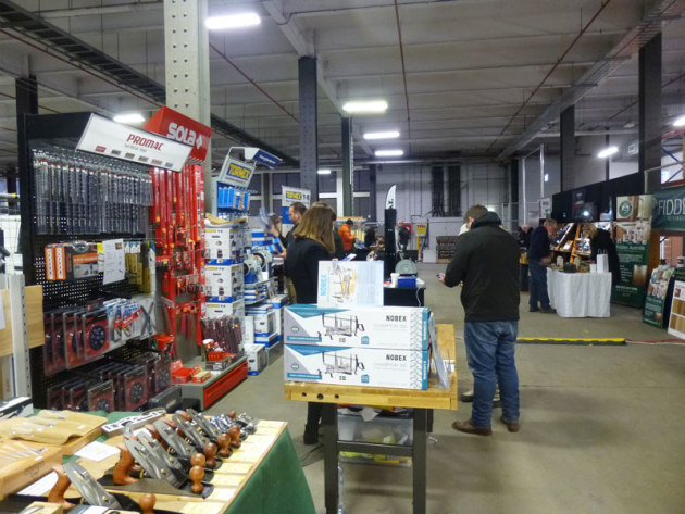 View of the tool marketplace at Wood Dust Australia 2019