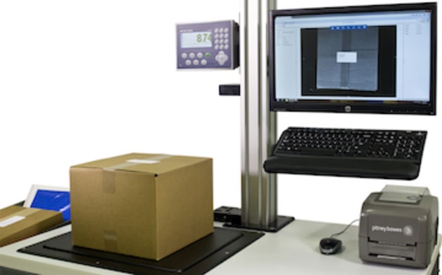 The Pitney Bowes OneSort workstation.