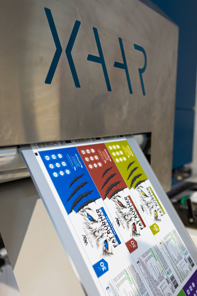 Advanced solution: Xaar’s Versatex Printbar allows customers to meet the growing demand for digital embellishment in label production