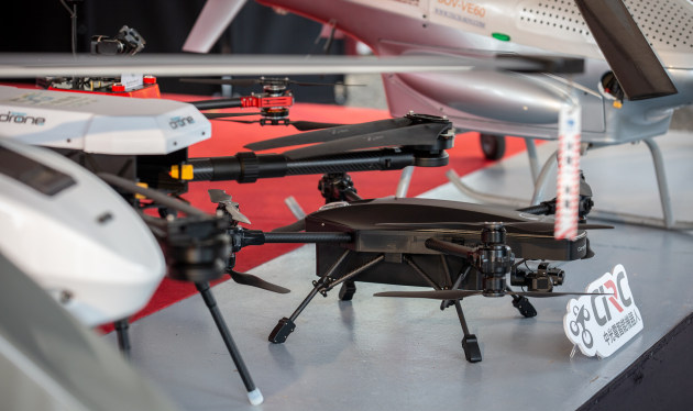 UAV display at Taiwan's Asia UAV AI Innovation Application R&D Centre.

Credit: Wang Yu Ching / Office of the President, ROC