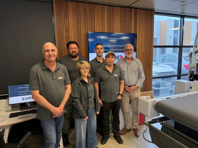 Adding value for its customers: The Zund Australia team aren’t just supplying technology, they are unlocking new opportunities for customers