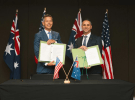 Australia and US sign aeronautical agreement
