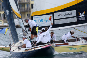 Williams, Canfield progress at Match Racing Worlds