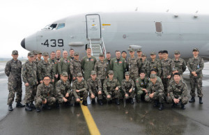 P-8 performs first missions in Korea