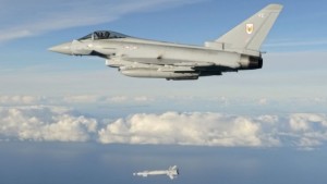 RAF Typhoon releases Paveway IV