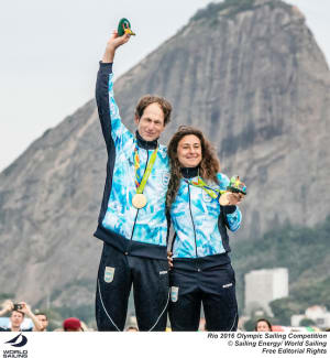 Santi Lange wins Olympic Gold at 54 - with one bung lung