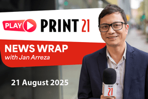 PLAY Print21: Video Bulletin 21 August