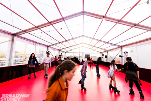 Broadway morphs from shopping centre to rooftop roller