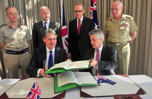 AUS-UK defence cooperation treaty signed