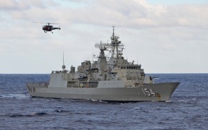 HMAS Parramatta visits Noumea ahead of Operation SOLANIA