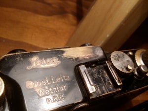 I found a Leica II with a scratched out serial number in Melbourne