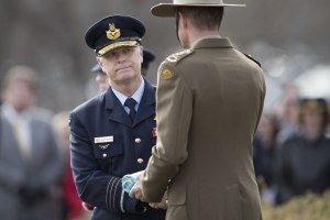 Change of command as new CDF takes over