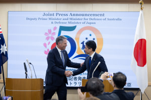 Australia & Japan strengthen defence ties