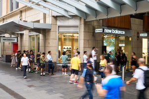 New Balance strikes retail first in Sydney