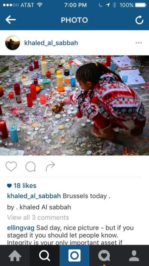 Belgian photographer courts controversy