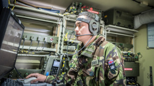 UK Falcon tactical comms field trial