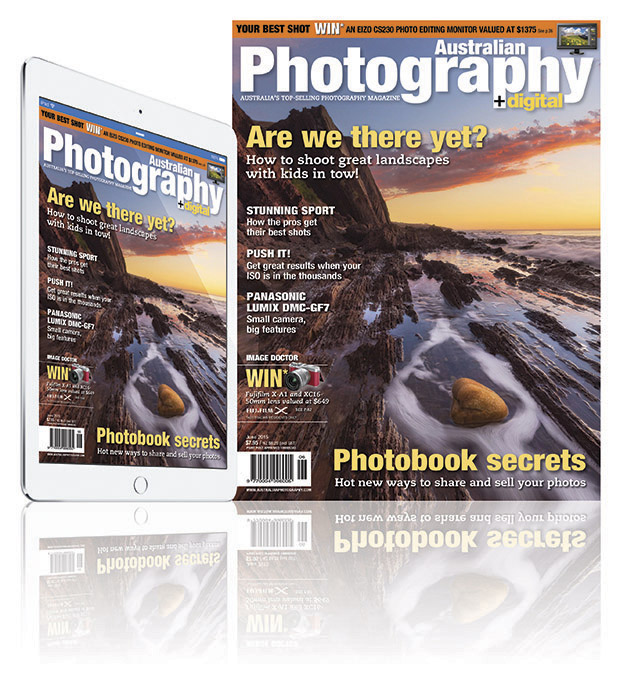 June AP Out Now: Shooting With Kids, Sports, Using High ISOs, Making Photobooks and More