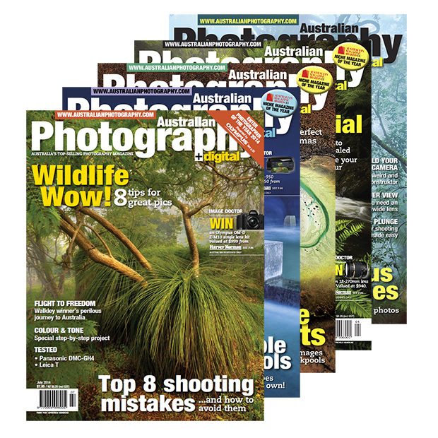 Subscribe To <i>Australian Photography + digital</i> and get a free canvas print