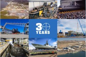 Australian sub and warship builder celebrates 30 years 